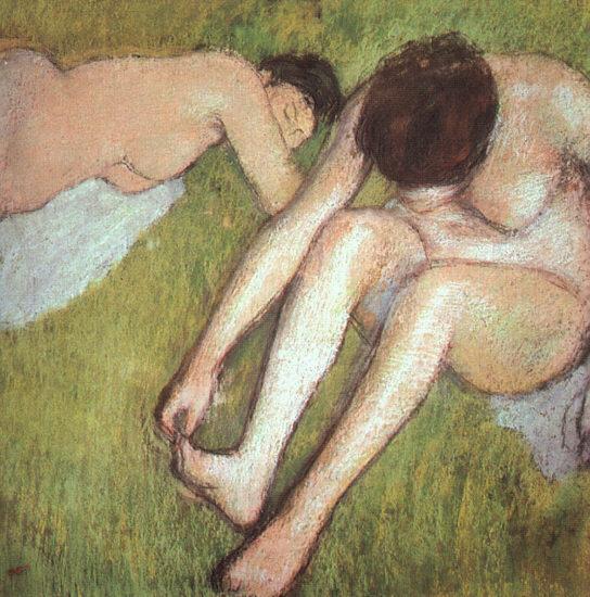  Bathers on the Grass